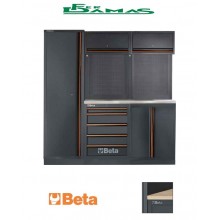 ARREDAMENTO MODULARE PER OFFICINA BETA  MOD. C45PRO 2.0 BW
